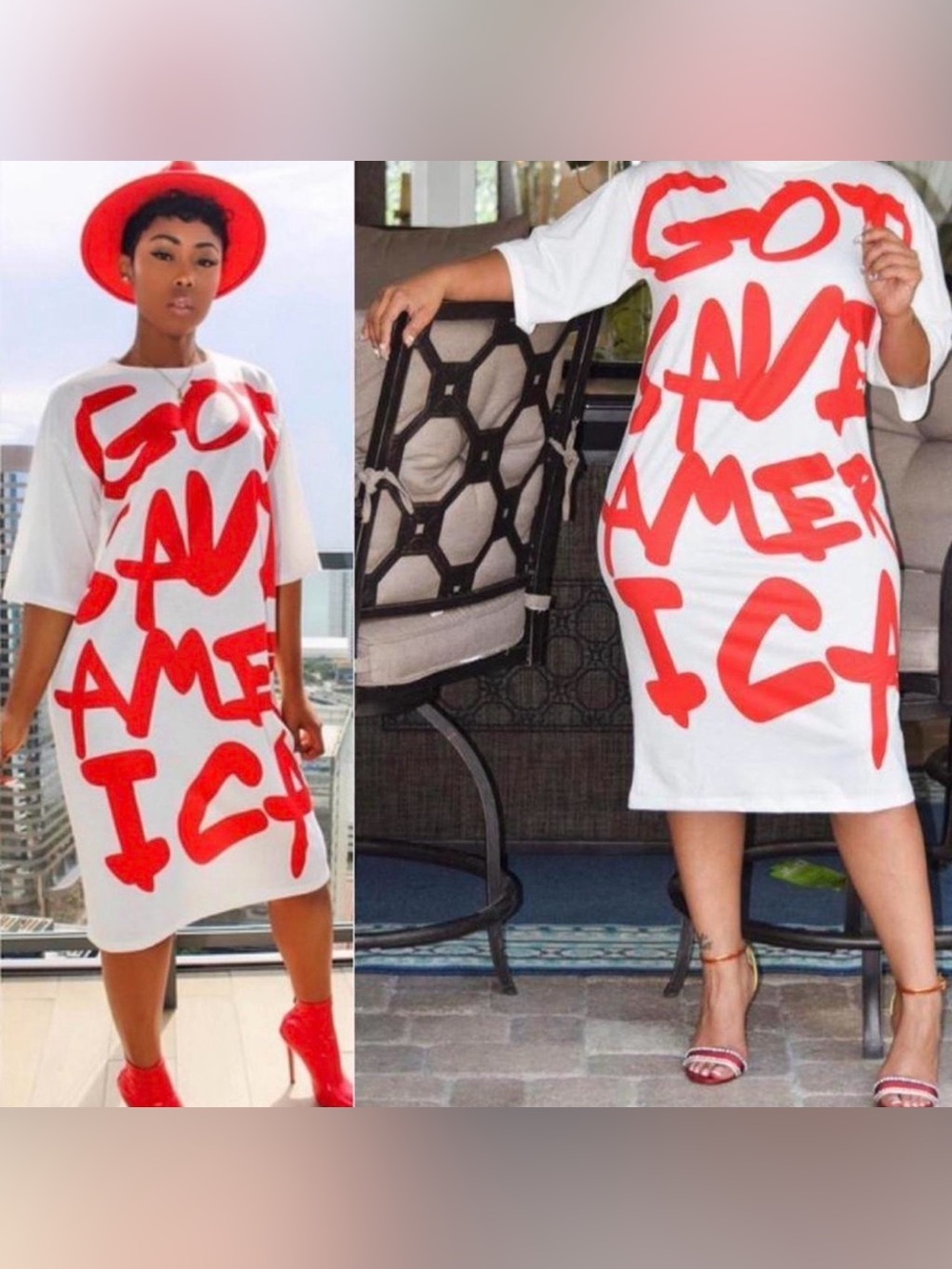 God Save America - Shirt Dress